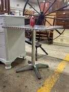 Modern Industrial Metal Table - Dixon's Auction at Crumpton