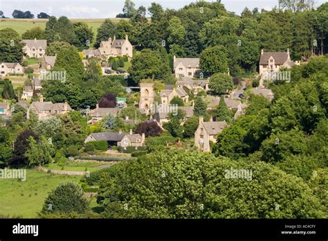 The Cotswold village of Snowshill Gloucestershire Stock Photo - Alamy