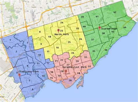 City of Toronto zoning map - Toronto zoning map (Canada)