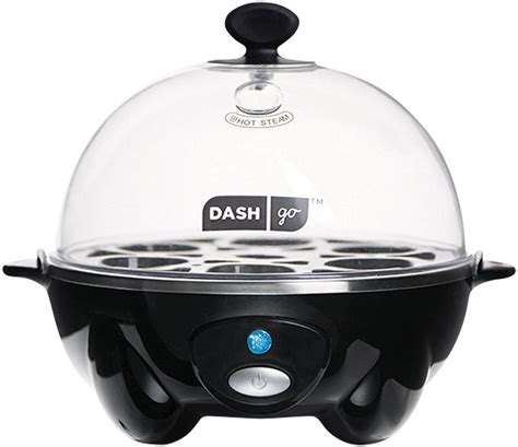 Dash Rapid Egg Cooker, 6 Eggs Capacity Electric Cooker, Auto Shut Off ...