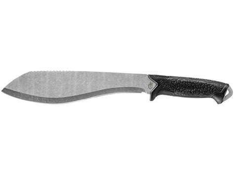 Gerber Versafix Machete 9 SS Stonewashed Blade Rubber Handle Black