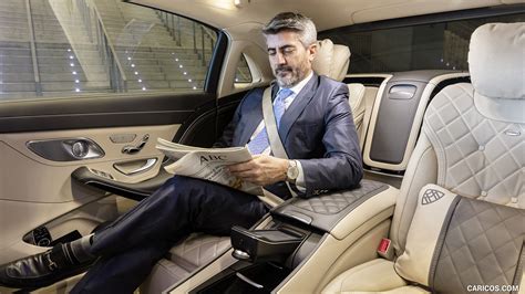 2018 Mercedes-Maybach S-Class S650 Black - Interior, Rear Seats | Caricos