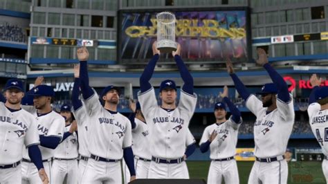 MLB 14: The Show - Toronto Blue Jays World Series Celebration - YouTube