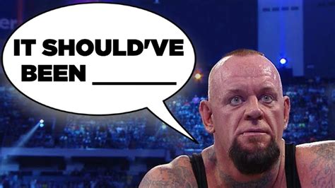 Who The Undertaker REALLY Wanted To Beat His WWE WrestleMania Streak