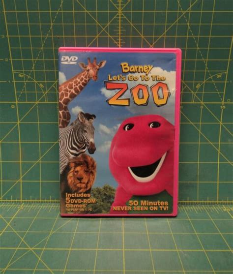 Barney - Lets Go to the Zoo (DVD, 2003) for sale online | eBay