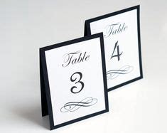 Table numbers, Elegant table and Wedding reception tables on Pinterest