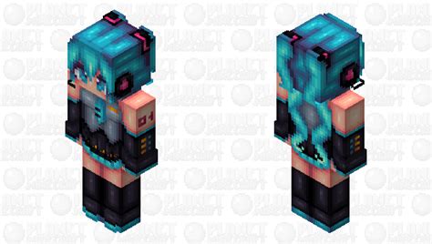 Cute Hatsune Miku Minecraft Skin - My Crazylife