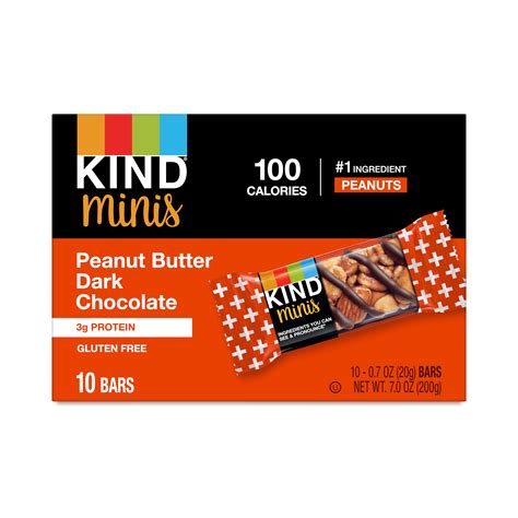 KIND Mini Bars, Peanut Butter Dark Chocolate | Thrive Market