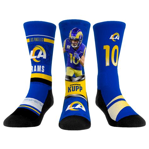 Cooper Kupp Socks - Los Angeles Rams Socks - Rock 'Em Socks - NFL