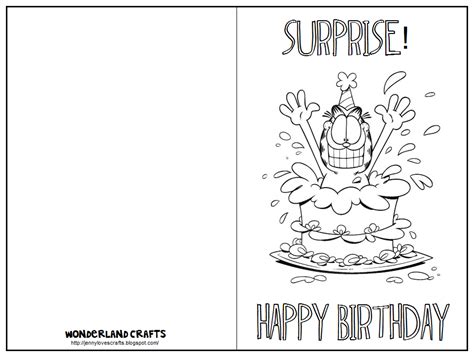 Wonderland Crafts: Birthday Cards