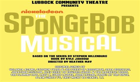 The Spongebob Musical tickets in Lubbock at Civic Center Theatre on Sun, 20 Nov 2022 - 14:00