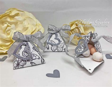 Easy DIY Wedding Favor Gift Boxes ~ Nadine Carlier