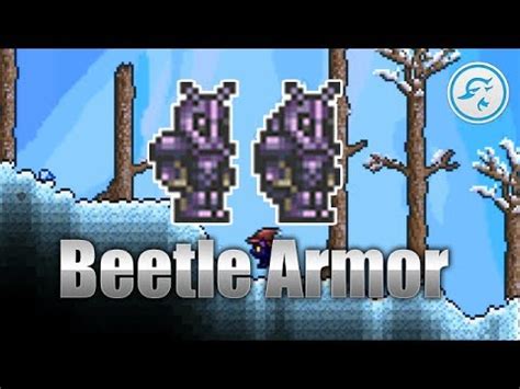 Terraria 1.2.3: Beetle Armor [Highest Defense] - YouTube