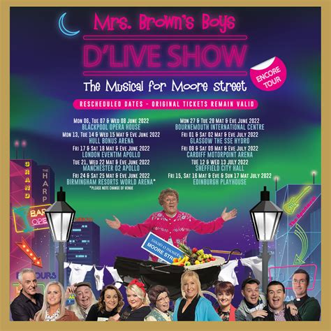 Mrs Brown's Boys Tour Dates announced