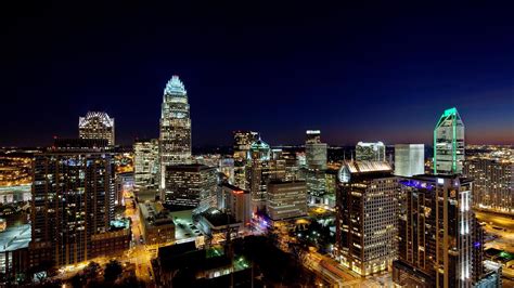 Charlotte Skyline Wallpapers - Top Free Charlotte Skyline Backgrounds ...