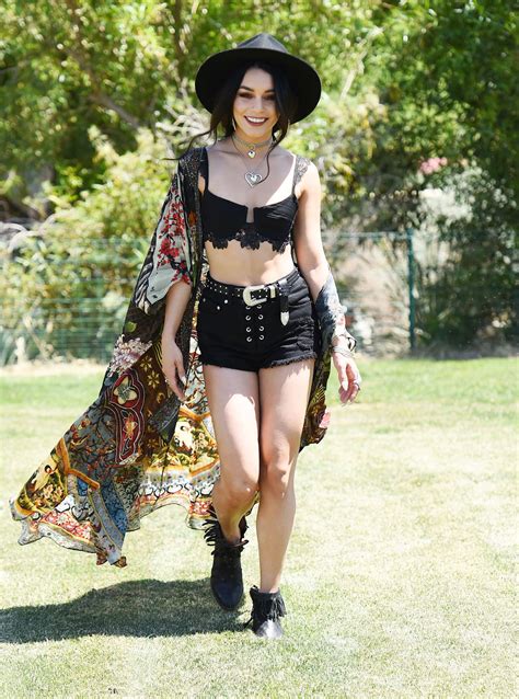 Vanessa Hudgens Arriving at Coachella in Indio 4/14/2017 • CelebMafia