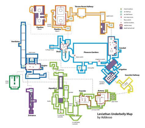 Leviathan raid underbelly maps collection : r/VanguardSeekers