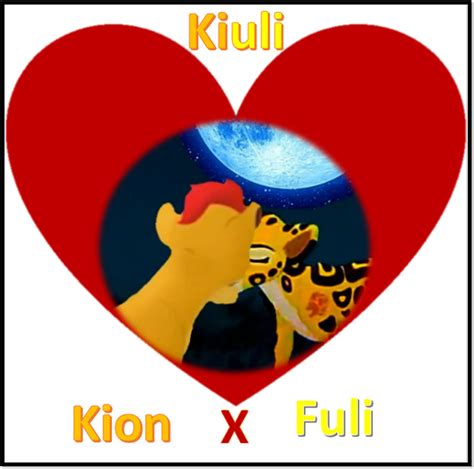 Kion x Fuli Beso de amor (kiss of love) by jameskionxfulifan on DeviantArt