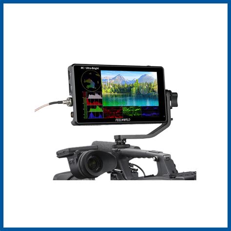 Feelworld LUT6S 6" 2600nits touch screen 3D LUT on-camera monitor with ...