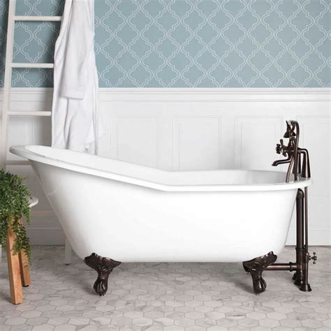 Heritage Cast Iron Classic Clawfoot Tub No Faucet Drillings ...