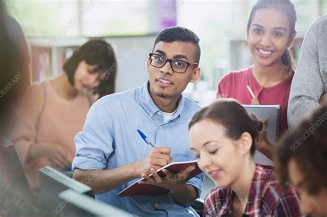 College students taking notes - Stock Image - F018/5084 - Science Photo ...