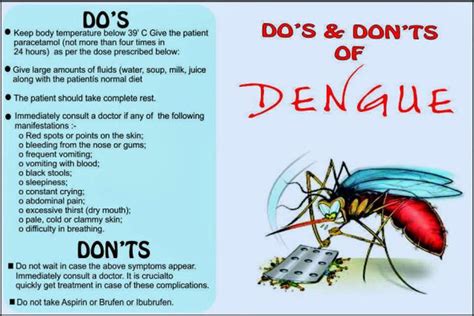 Dengue Patrol SMK Mahmud Mahyidin: Do's and Don'ts