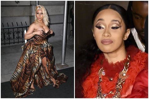 Cardi B, Nicki Minaj fight dirty at New York Fashion Week ~ Nollywood Onset