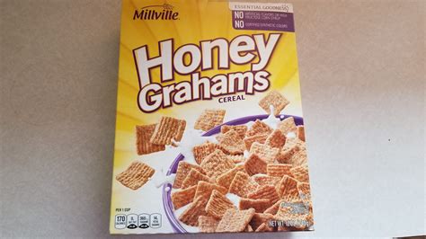 Millville Honey Grahams Cereal Review - This College Life