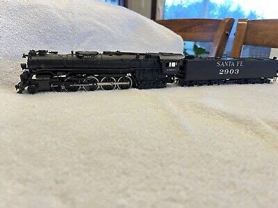 United Models HO BRASS Santa Fe 4-8-4 Steam Locomotive & Tender *does ...