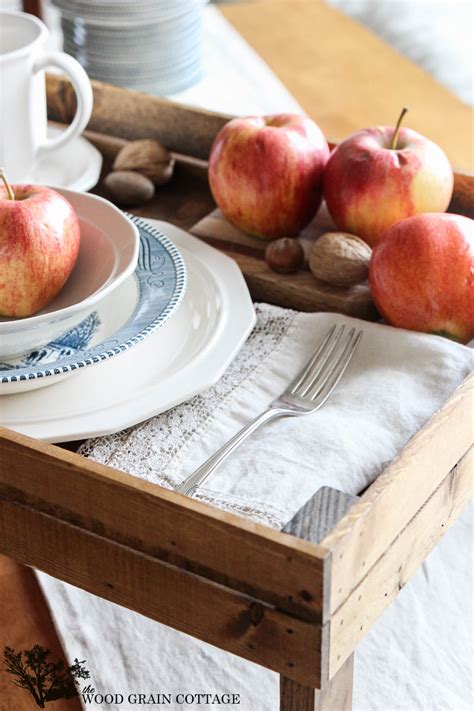 Breakfast In Bed Tray - The Wood Grain Cottage