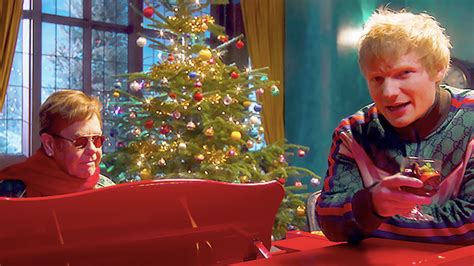 Ed Sheeran & Elton John Wish You A ‘Merry Christmas’ In Their New Song ...