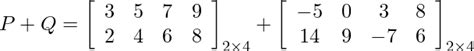 Rectangular Matrix - Definition, Properties, Operations, Examples