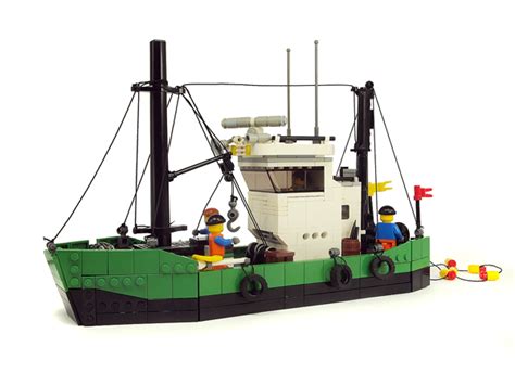 MOC: Fishing boat "Neptune" - LEGO Town - Eurobricks Forums