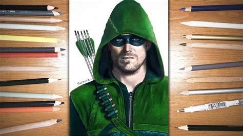 Green Arrow Drawings