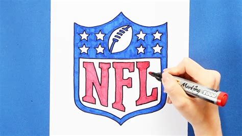 How To Draw The Nfl Symbol