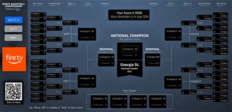 Fire TV users gain interactive NCAA brackets with a new March Madness-timed feature | TechCrunch