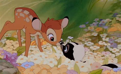 Bambi n Flower :-) | Bambi disney, Disney drawings, Disney art