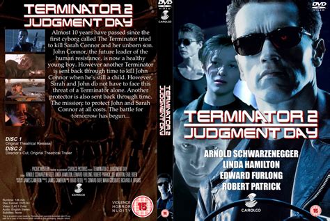 “TERMINATOR 2” 1991 [Technicolor] DVD: Arnold Schwarzenegger, Linda ...