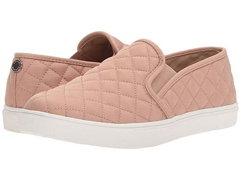 Steve Madden Ecntrcqt Sneaker (Blush) Women's Slip on Shoes. Stand up ...