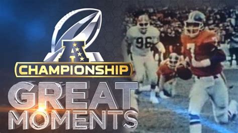 1986 AFC Championship: The Drive