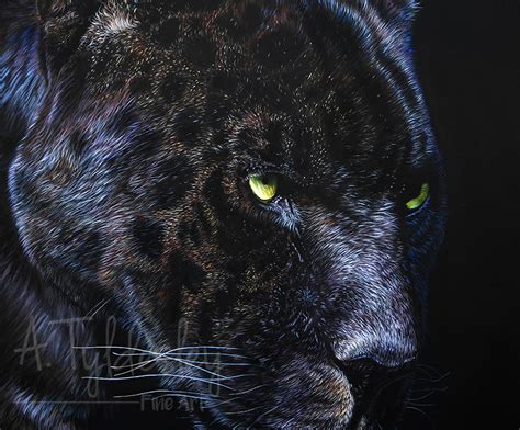 Essential Tips for Painting a Black Animal - Studio Wildlife