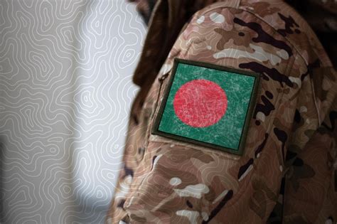 Premium Photo | Bangladesh soldier soldier with flag bangladesh ...