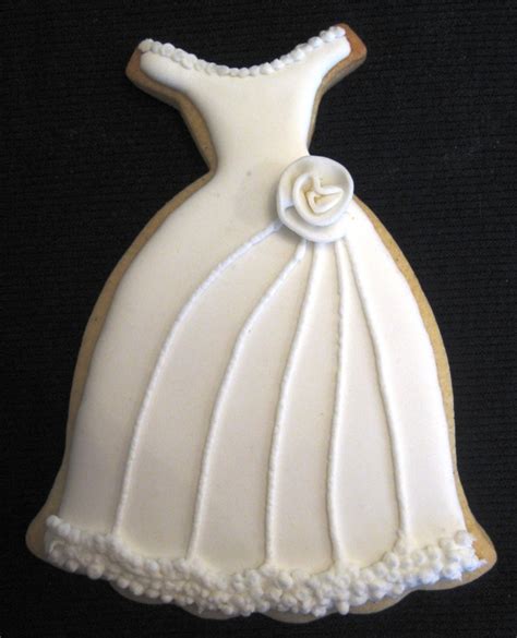 Wedding Dress Cookies - CakeCentral.com