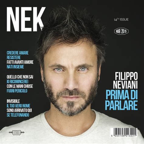 Nek: Prima di parlare (album) | All World Lyrics