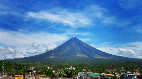 Mayon Volcano or Mt. Mayon is a sacred and active stratovolcano ...