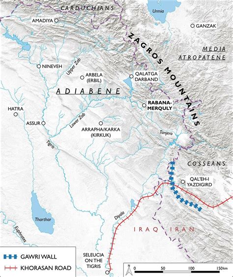 Map of the north-central Zagros region with sites and features... | Download Scientific Diagram