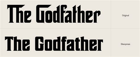 The godfather font - moliskills