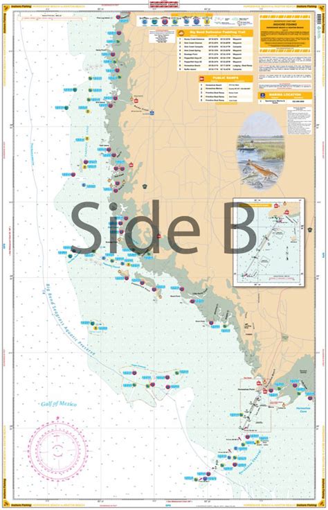 Horseshoe Beach to Keaton Beach Inshore Fishing Chart 89F