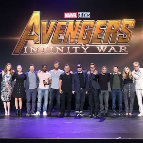 The 'Avengers: Infinity War' Cast Filmed a Music Video, But They Don't ...