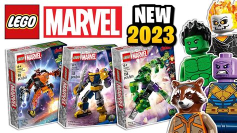 LEGO Marvel 2023 Mechs OFFICIALLY Revealed | Brick Finds & Flips